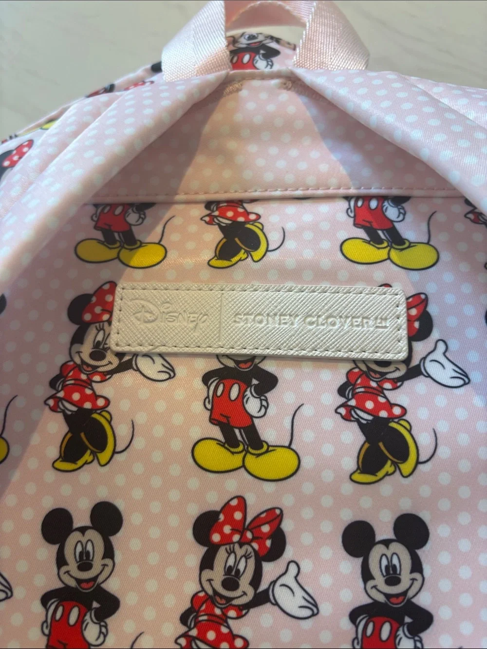 Disney Stoney Clover Lane Perfect Pair Polka Dot Adult Backpack